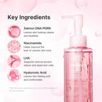 Medicube PDRN cleansing oil bottle close up