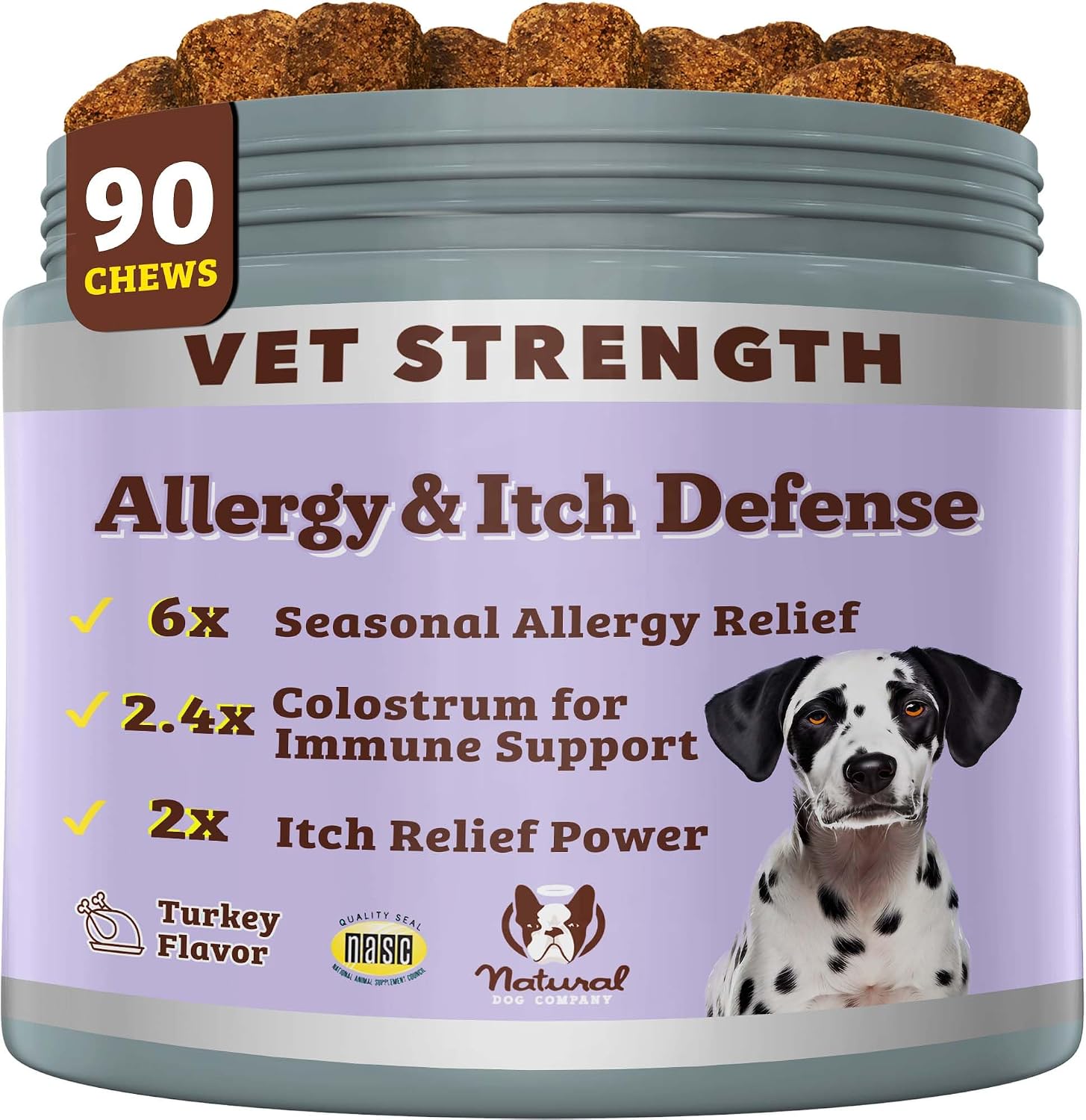 Natural Dog Company Probiotics for Dogs - Dog Probiotic Chews with 1B CFUs, Canine-Specific Microencapsulated Strains, Prebiotics & Enzymes for Digestive Health, Stool & Immune Support, 45 Ct - Image 11