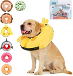 KOOLTAIL Inflatable Dog Cone Collar, Soft Donut E Collar for Dogs After Surgery to Stop Licking Enhanced Alternative, Blow Up Pet Neck Pillow Recovery Adjustable Cone for Dog Cat, Lion XL - Image 15