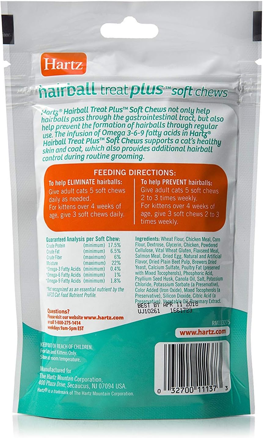Hartz Chicken Flavored Soft Chews Close Up
