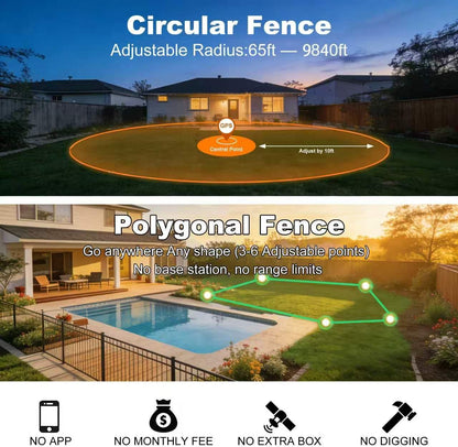 Safehalo subscription free electric dog fence waterproof testing view