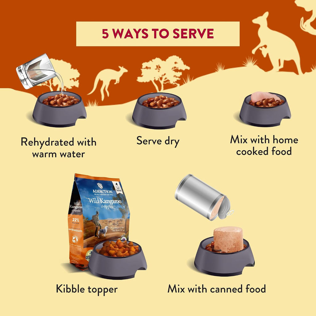 Addiction limited ingredient allergy friendly canine diet with coconut oil