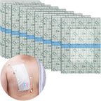Hola Health waterproof shower protector front view package of seven shields