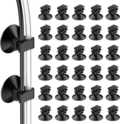 Pawfly aquarium suction cup clips thirty pack front view organizing airline tubing