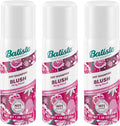 Batiste dry shampoo front view of floral and fruity blush 3 pack