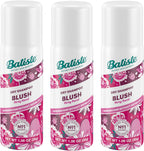 Batiste dry shampoo front view of floral and fruity blush 3 pack