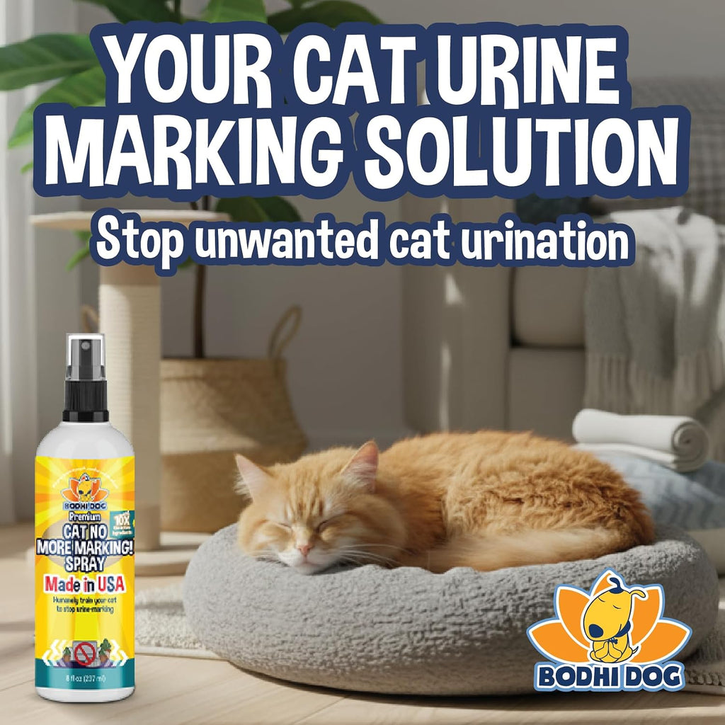 Bodhi Dog cat spray bottle label details and instructions