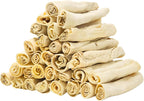 hotspot pets 5 Pack - 8-9 Inch Large Rawhide Dog Chew Bones - Made from Grass Fed Brazilian - Great for Dental & Oral Care for Aggressive Chewers Large Dogs (5 Pack) - Image 10