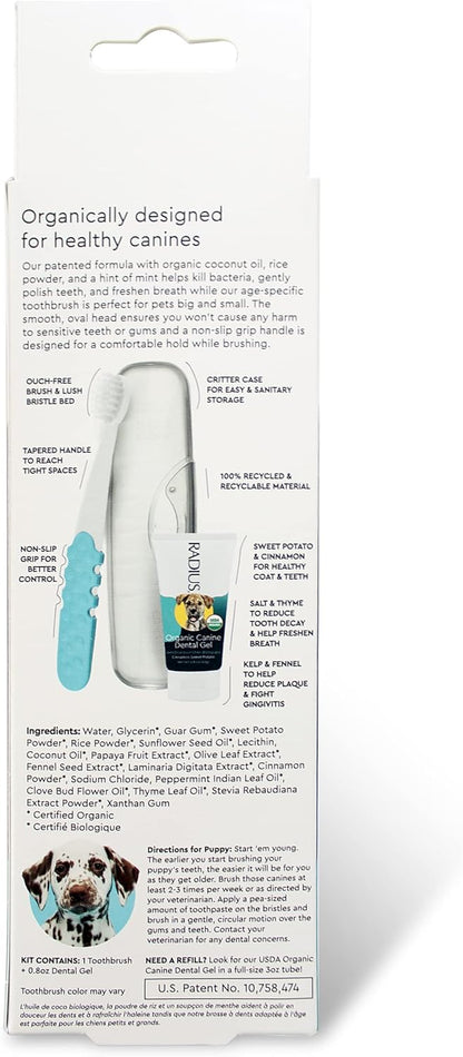 Radius pet dental care kit packaging