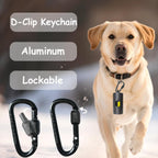 SHAOUMAN 2-pack metal dog waste bag holders displayed alongside thirty black unscented bags and six hands-free accessories.