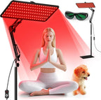 Morfone red light therapy lamp front view