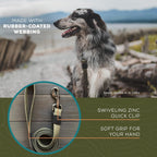 Stink proof and mud resistant six feet long premium dog walking leash