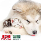 Bio PetActive authentic USA formula protective packaging top angle.