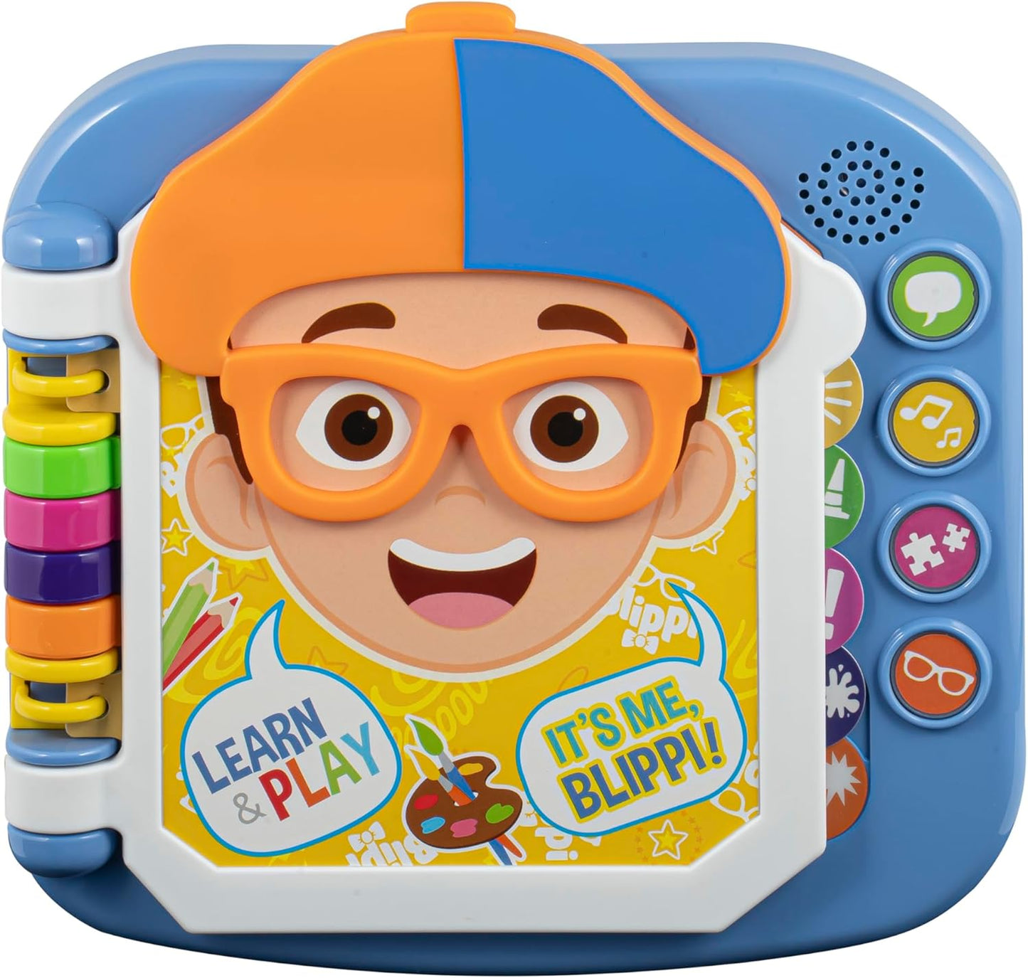 Ekids Blippi interactive preschool learning book front view
