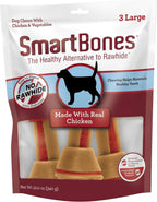 SmartBones Dog Chews, Treat Your Dog to Rawhide-Free Dog Bones, Made With Real Meat and Vegetables, 3 Large - Image 9