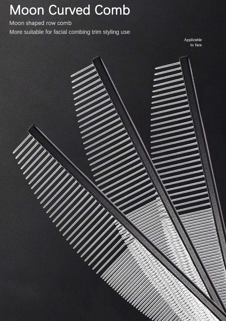 Generic metal pet comb for removing mats and knots