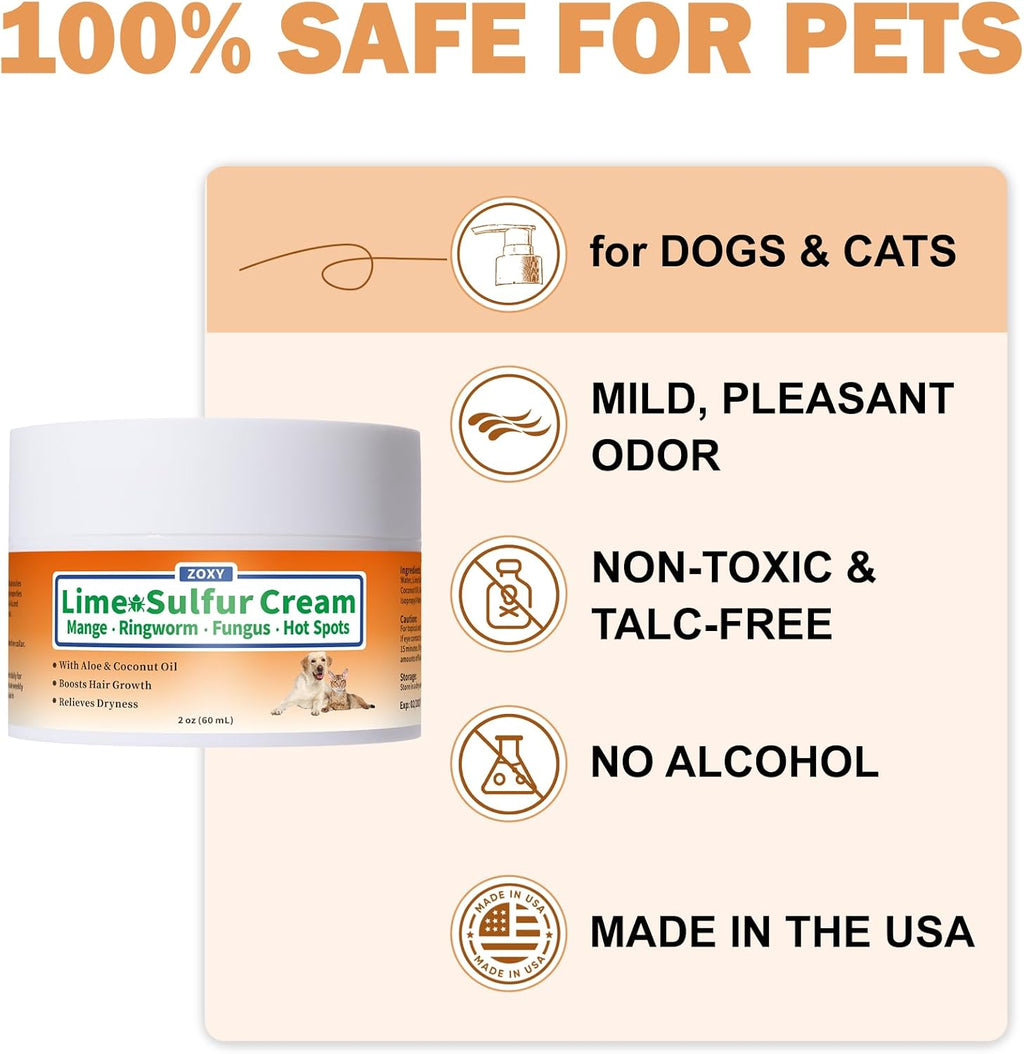 Netrca non rinse sulfur treatment for pet fungal infections