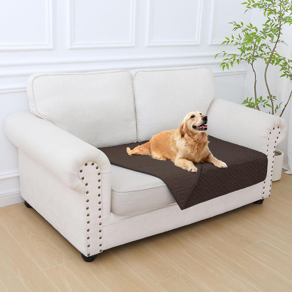 hyha Waterproof Dog Blanket, Soft Pet Bed Blankets, Waterproof Sofa Couch Cover for Dogs Washable, Reversible Pet Couch Covers for Sofa Furniture (30x70 Inch, Grey/Dark Grey) - Image 13