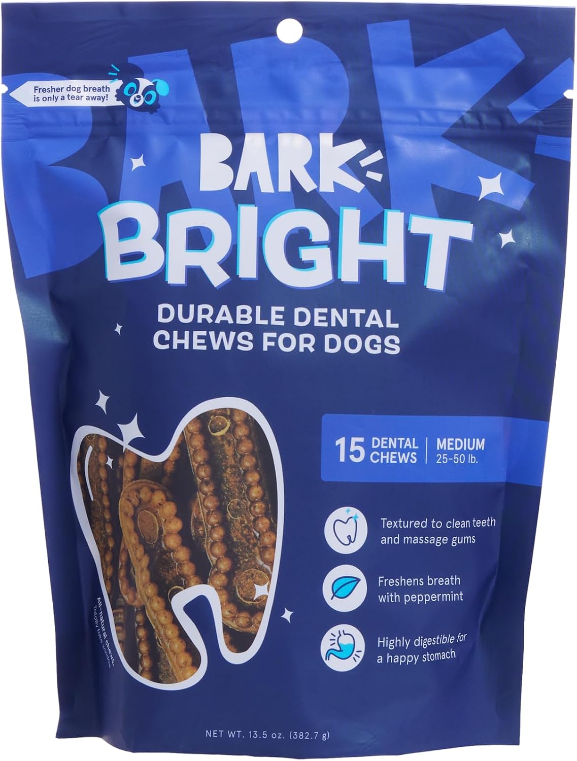 Barkbox Bright Durable Dental Chew Sticks for Dogs - Made for Tough Chewers, Small Breeds (15 Chews) - Image 9
