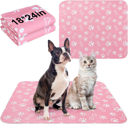 BEAUTYZOO 6 Pack Washable Pee Pads for Dogs, Reusable Puppy Pads for Potty Training, Waterproof Super Absorbent Whelping Pads Mats Non Slip Against Urine for Small Medium Dogs Cats, 16" x 24" - Image 15