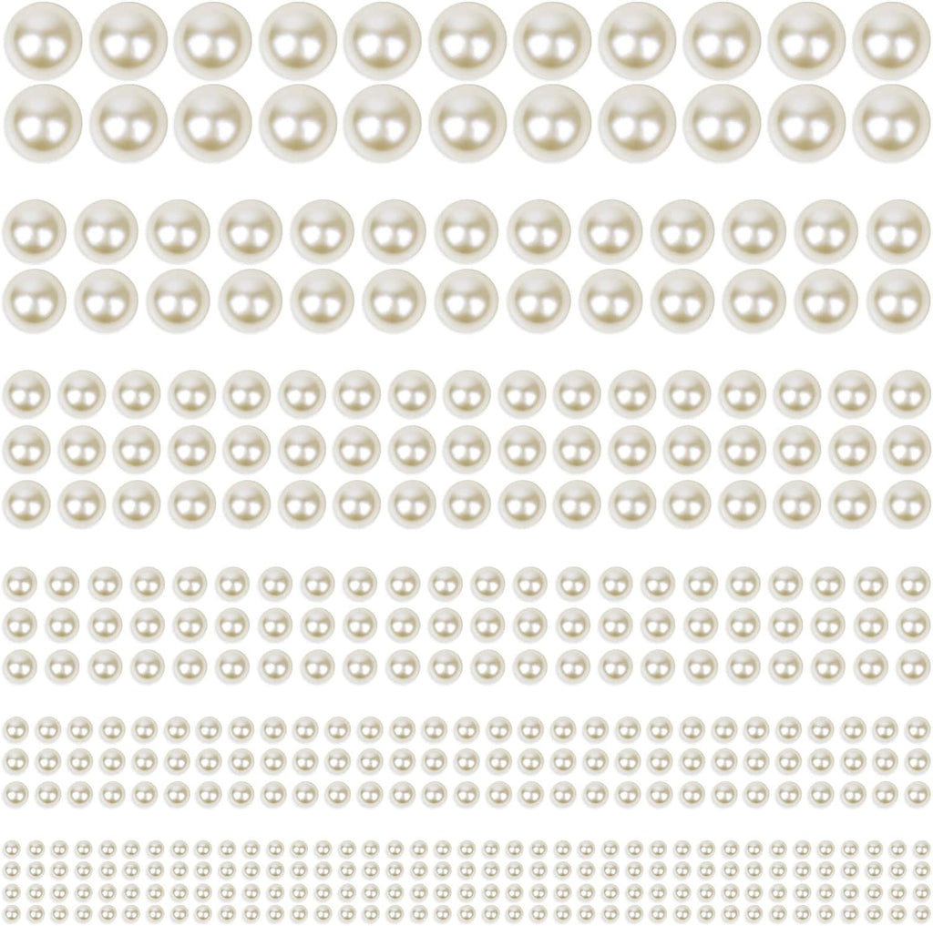 Shynek self adhesive pearl stickers front view showing 12 sheets.