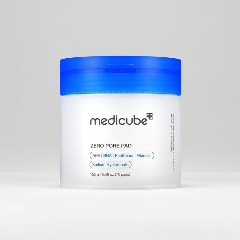Medicube Zero Pore Pad exfoliating toner pads refining enlarged pores