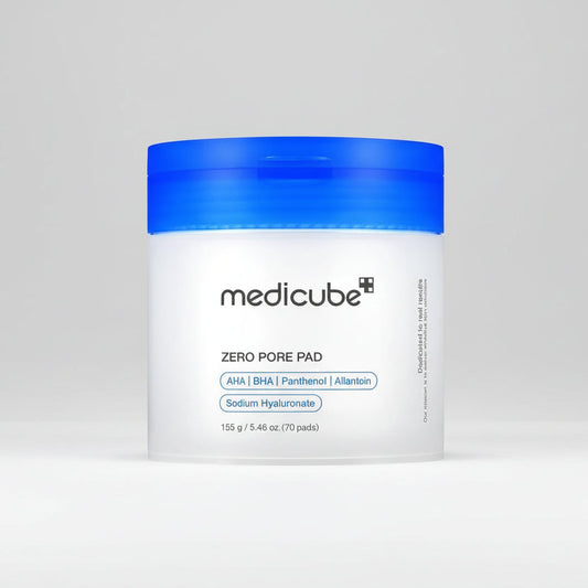 Medicube Zero Pore Pad exfoliating toner pads refining enlarged pores