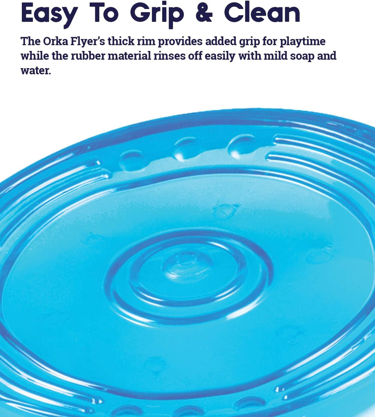 Petstages Orka Flyer floating on water surface