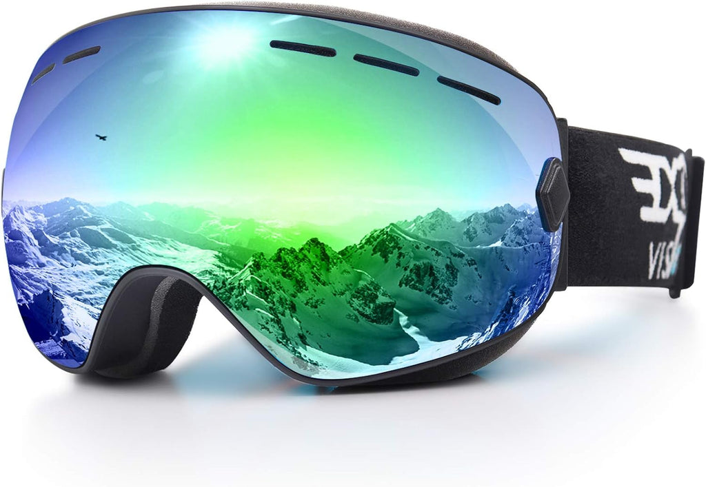 EXP VISION Snowboard Ski Goggles Men Women Youth, Anti Fog OTG Winter Snow Goggles Spherical Detachable Lens - Image 14