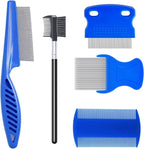 Meduwedu 5 Pack Flea And Lice Comb Set front view