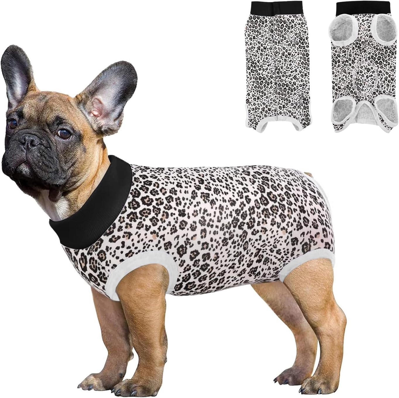 FEimaX Dog Surgery Recovery Suit Female and Male Spay with Pee Hole, Pet Body Suits for Puppy After Spayed, Neuter Surgical Onesie for Small and Medium Dogs Cats, Alternative Bandages E-Collar & Cone - Image 14