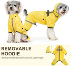 Premium imported weather protection outerwear for medium dogs