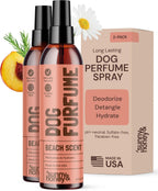 Sunny & Honey Dog Perfume Spray Long Lasting - 4 fl oz (2-Pack) - Deodorizing, Detangling & Hydrating with Avocado Oil & Silk Protein - pH Balanced Dog Cologne Spray - Fresh Breeze Scent - Image 10