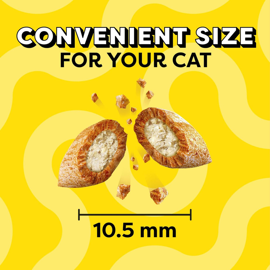 Temptations Cat Treats MixUps Surfer's Delight, Tuna, Shrimp, Salmon Flavor, Crunchy and Soft Cat Treats, 16 oz. Tub - Image 9