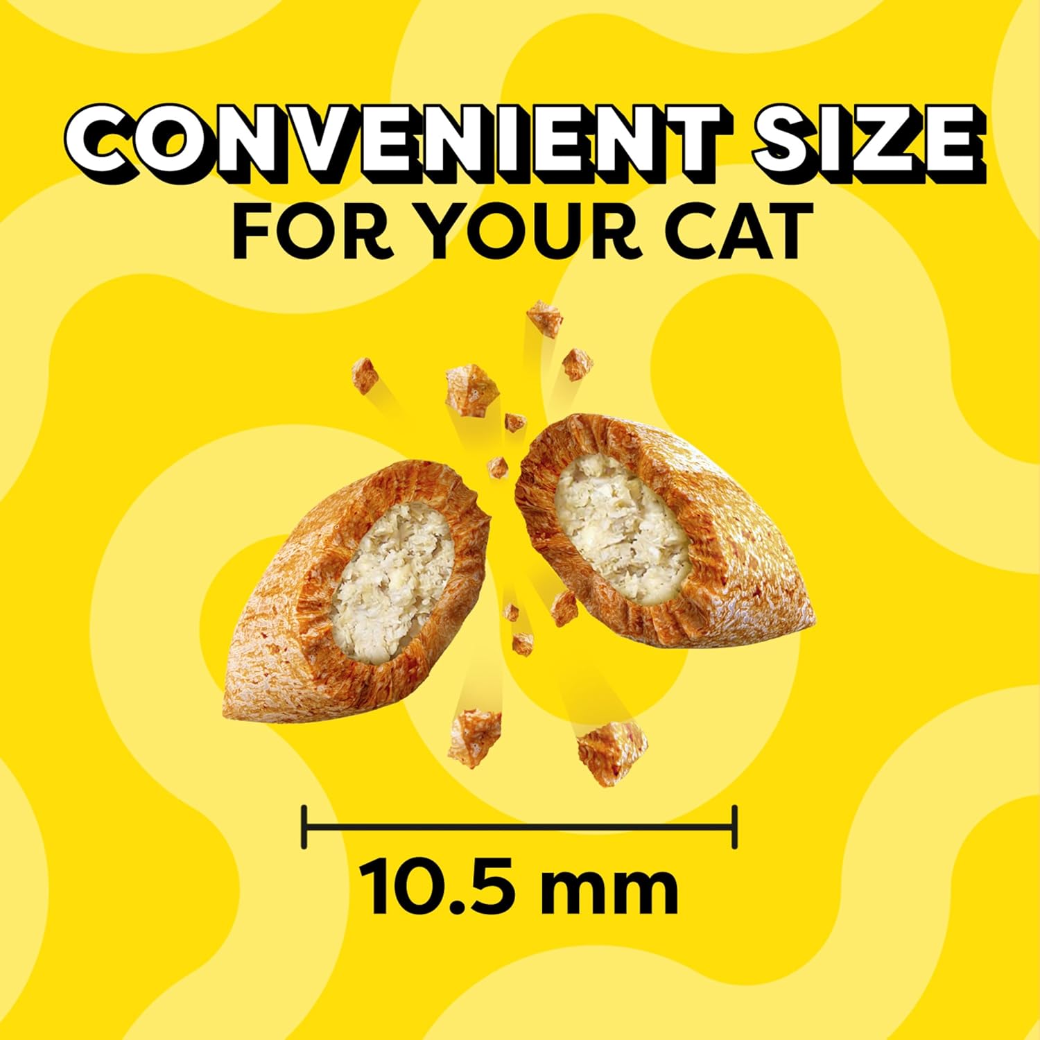 Temptations Cat Treats MixUps Surfer's Delight, Tuna, Shrimp, Salmon Flavor, Crunchy and Soft Cat Treats, 16 oz. Tub - Image 9