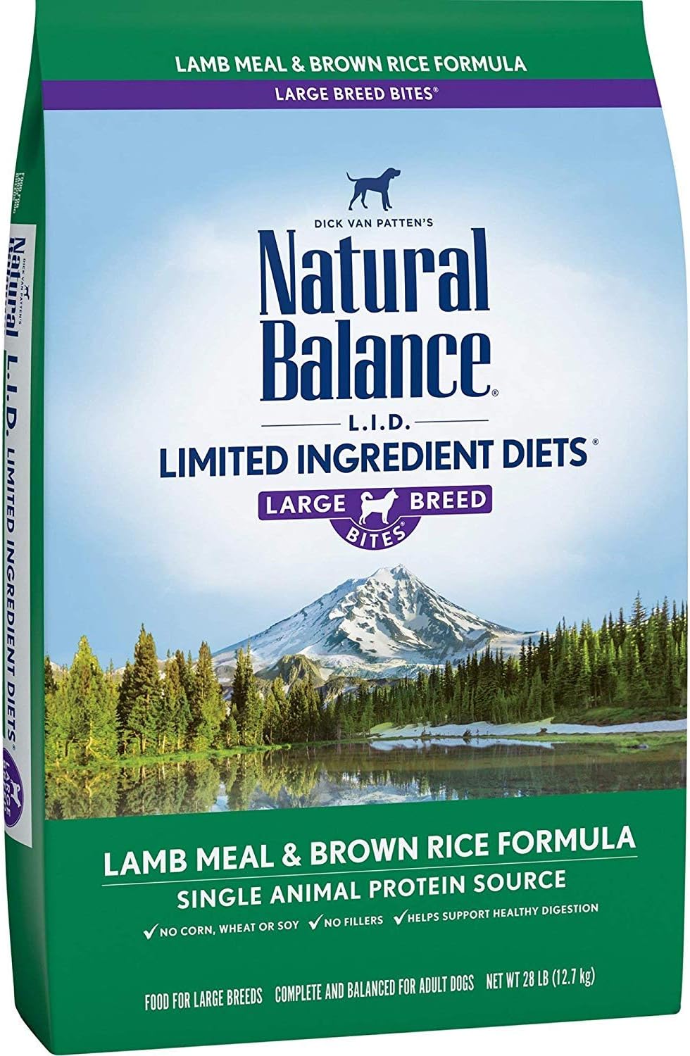 Natural Balance Limited Ingredient Large Breed Adult Dry Dog Food with Healthy Grains, Lamb & Brown Rice Recipe, 26 Pound (Pack of 1) - Image 11