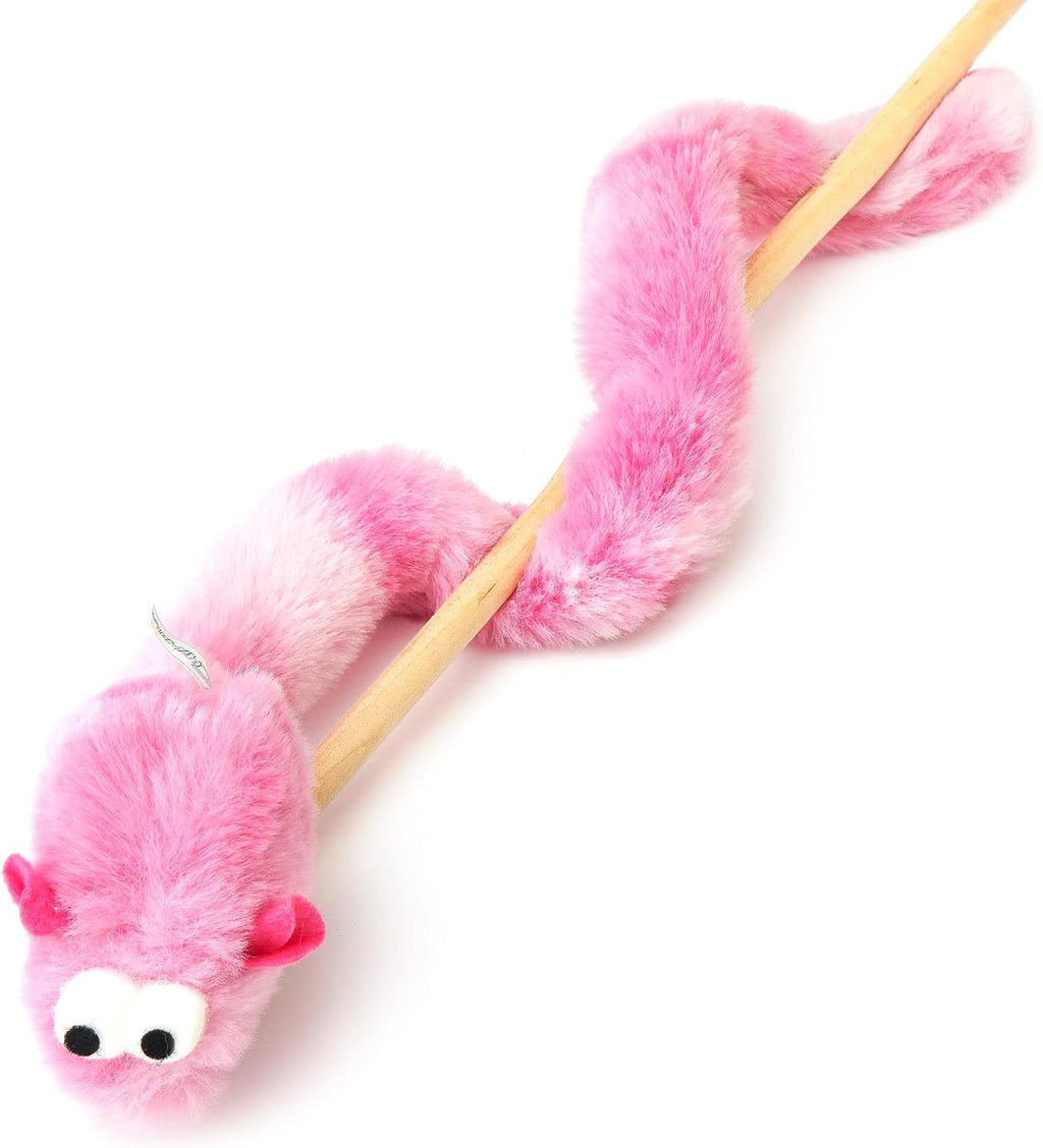 Chiwava plush mouse showing rustle sound tail detail