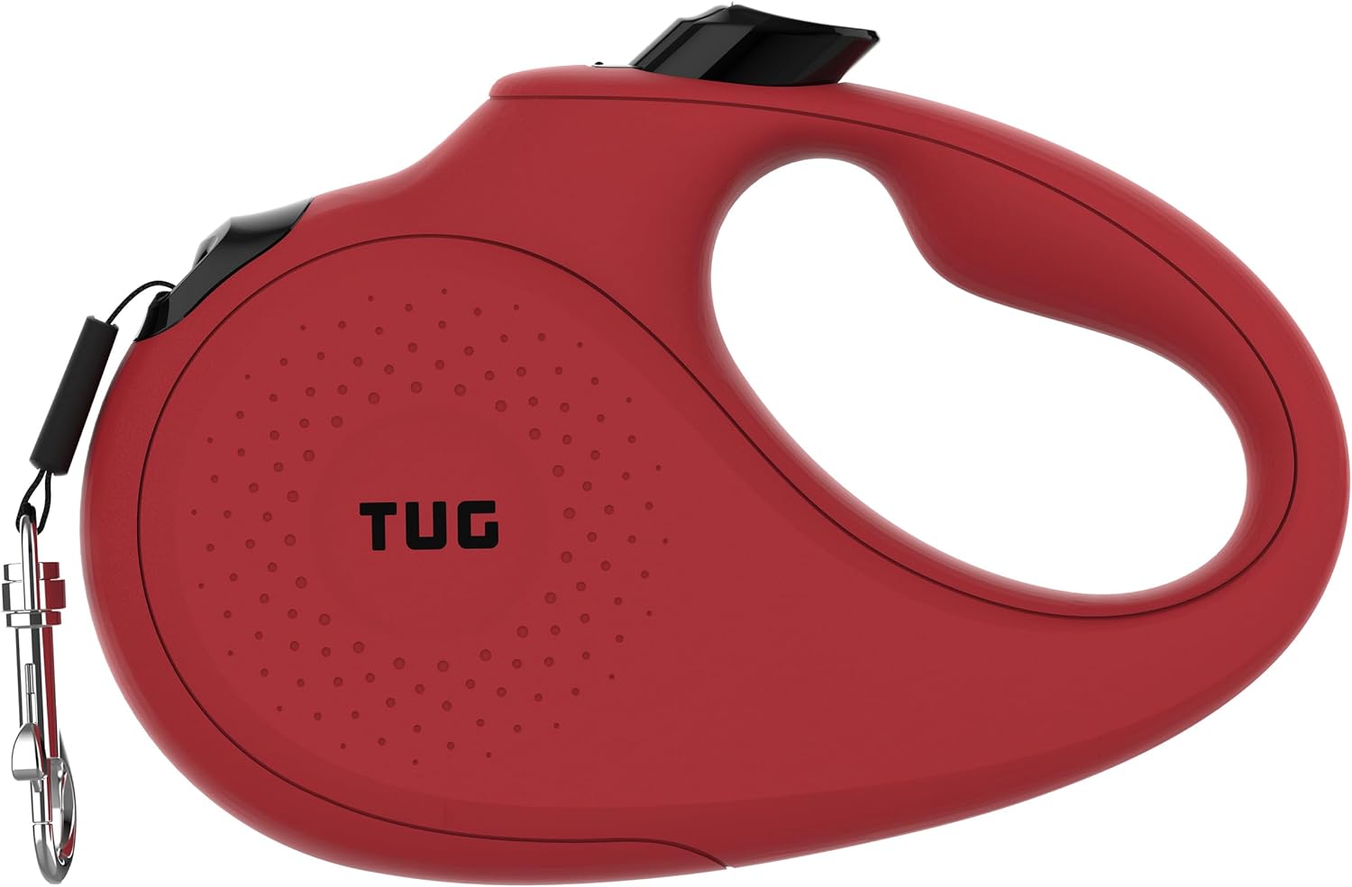 TUG 360 degrees Tangle-Free Retractable Dog Leash | 16 ft Strong Nylon Tape (Small, Black/Orange) - Image 9