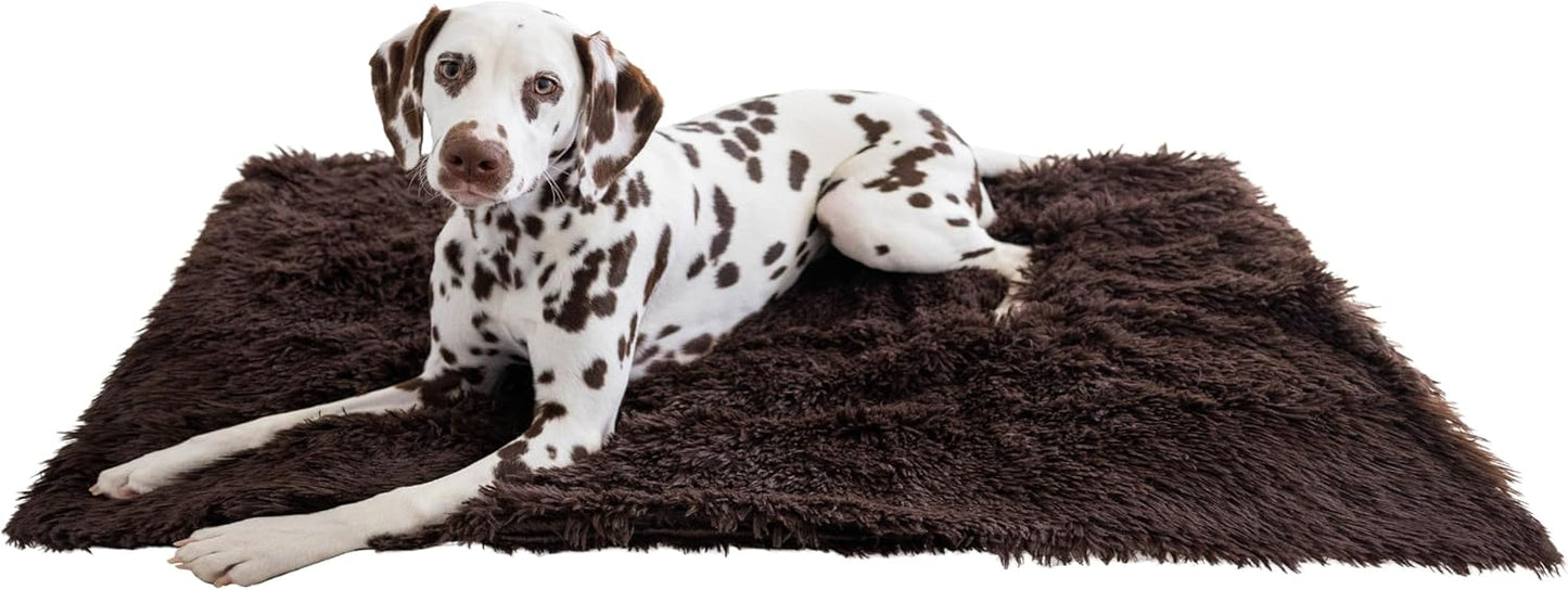 Best Friends by Sheri Calming Shag Dog Blanket - Ultra Soft Faux Fur Pet Throw, Anxiety-Relief, Lightweight Warm Bed Cover for Dogs and Cats, Machine Washable, Taupe, 30" x 40" - Image 13