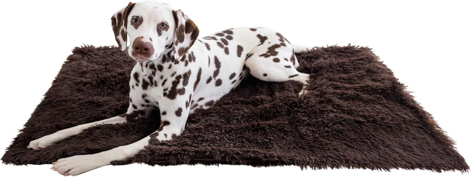 Best Friends by Sheri Calming Shag Dog Blanket - Ultra Soft Faux Fur Pet Throw, Anxiety-Relief, Lightweight Warm Bed Cover for Dogs and Cats, Machine Washable, Taupe, 30" x 40" - Image 13