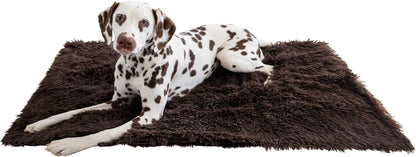 Best Friends by Sheri Calming Shag Dog Blanket - Ultra Soft Faux Fur Pet Throw, Anxiety-Relief, Lightweight Warm Bed Cover for Dogs and Cats, Machine Washable, Taupe, 30" x 40" - Image 13