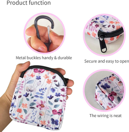 TIHGJHY snack reward dispenser showing the secure closure mechanism and durable nylon fabric texture.