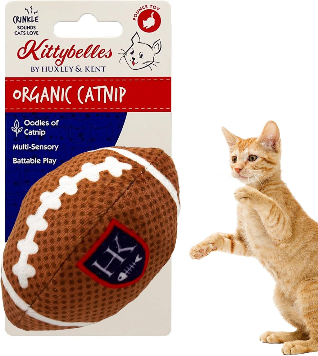 Huxley & Kent Plush Cat Toy - Interactive Catnip Toy for Cats & Kittens - Soft with Crinkle & Catnip - Fun Indoor Play - Funfetti Cake - Image 12