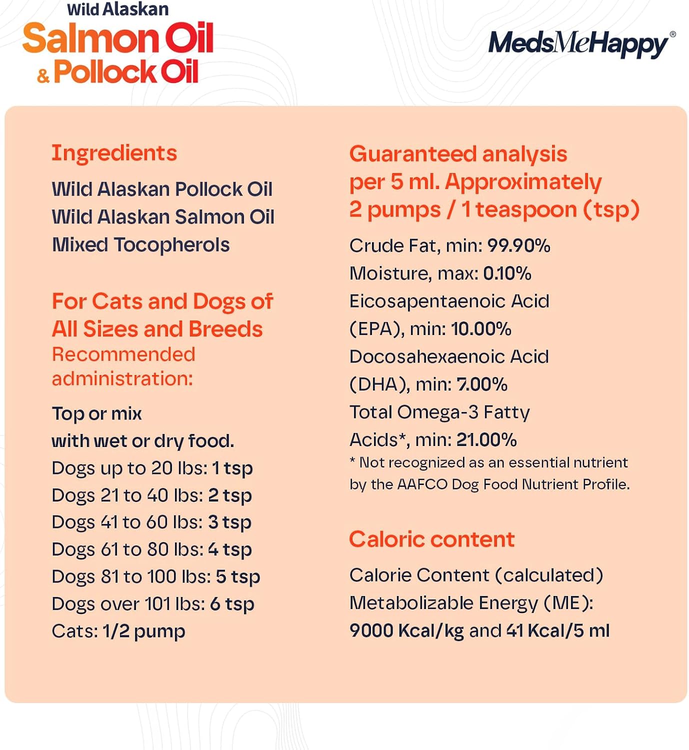 Wild Alaskan Omega 3 Salmon Oil for Dogs - Fish Oil for Dogs Natural Liquid - Must-Have Cat & Dog Essentials for Health - Cat and Dog Supplies Supports Skin & Coat - 16 Fl. Oz - Image 9