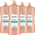 Suave Micellar Infusion 2-in-1 Shampoo and Conditioner front view