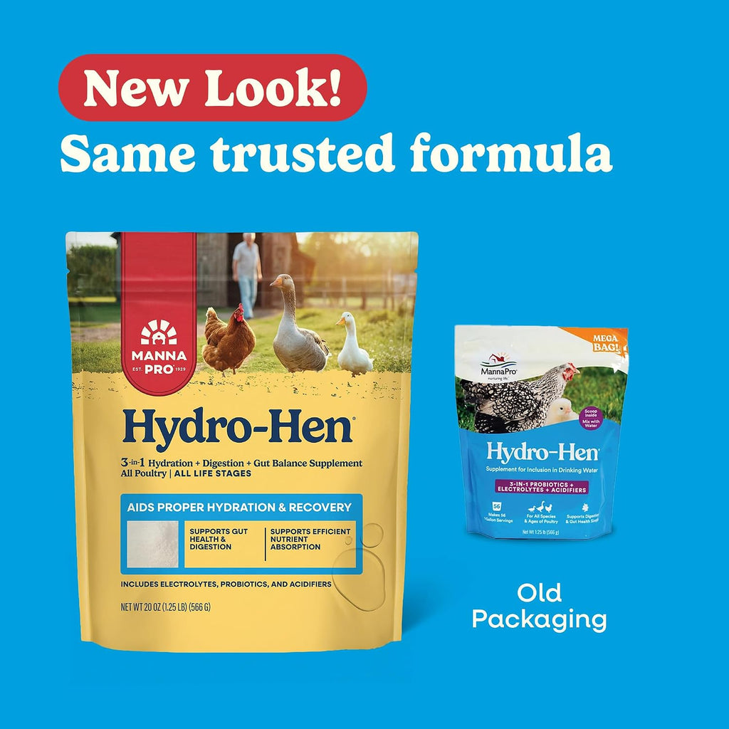 Manna Pro Hydro-Hen Poultry Supplement, Digestive & Probiotic, 20 oz - Image 2