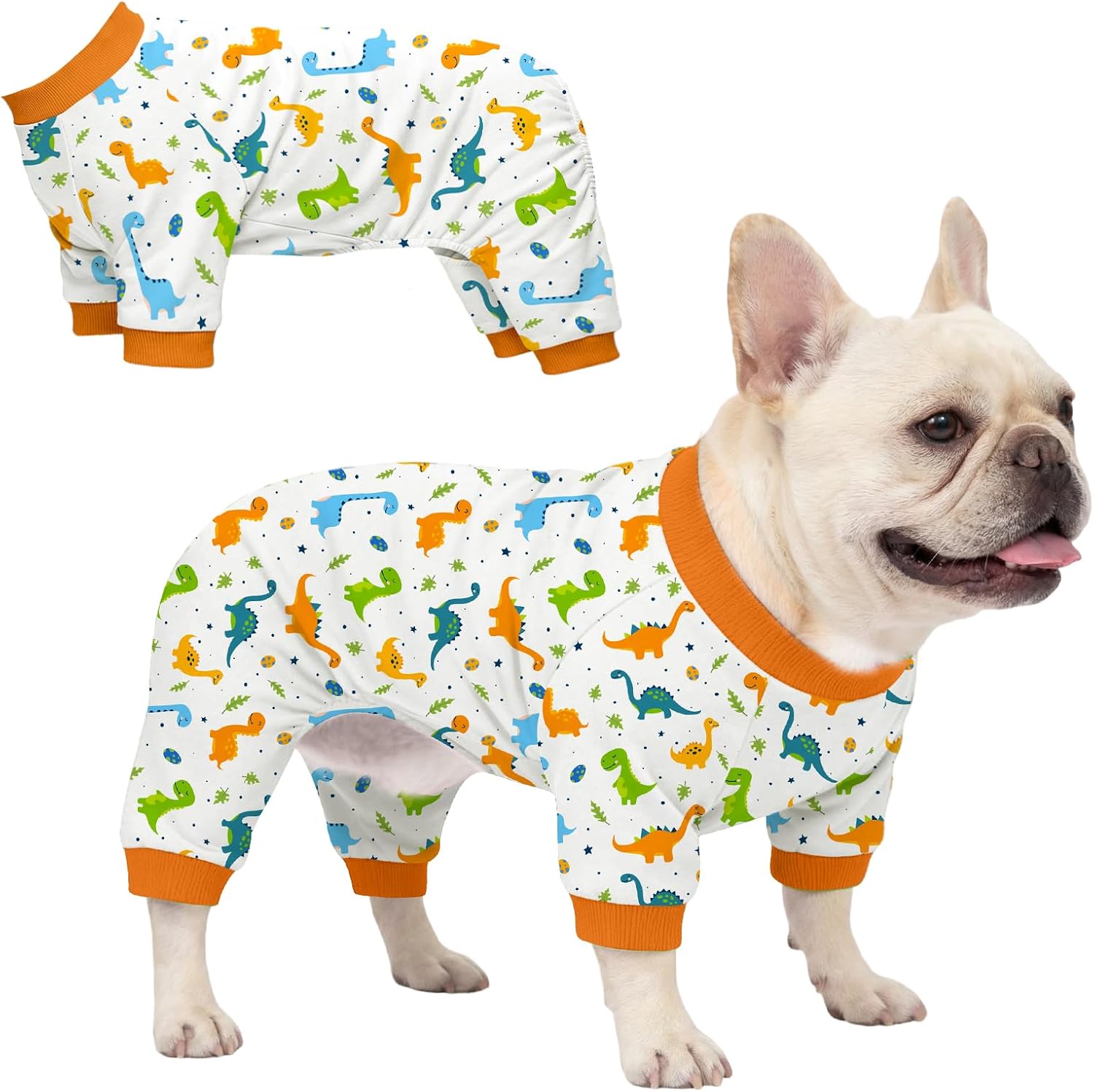 Dog Pajamas for Small Medium Dogs Recovery Suit Dog Pjs Dog Onesie Cute Soft Breathable Puppy Pajamas Pet Spring Summer Stretchy Pjs for Boy Girl - Pink Bows - Image 14