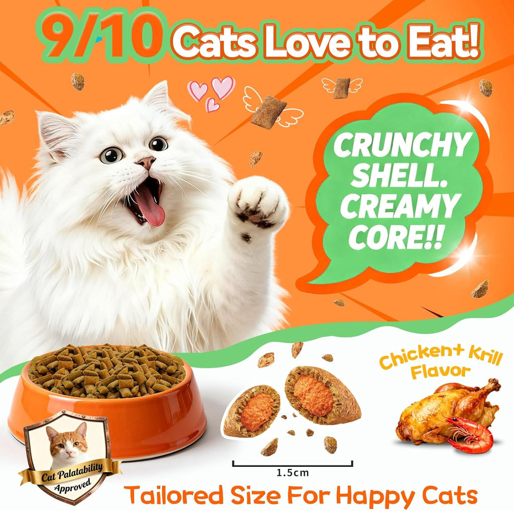 Natural oral flea treatment for cats chicken and krill flavor