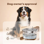 Grookpet 12 piece dog water fountain filter kit components