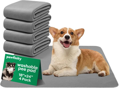 Pawfinity Large Washable Pee Pads for Dogs, Reusable Puppy Training Pad XL, Ultra-Soft, Absorbs 2X Faster & High-Capacity, Leakproof, Non-Slip, Waterproof Pet Mat for Floor, 34x36 inch, 2 Pack - Image 10